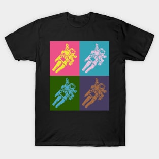 Warholian Astronauts | Design for Space Geeks T-Shirt